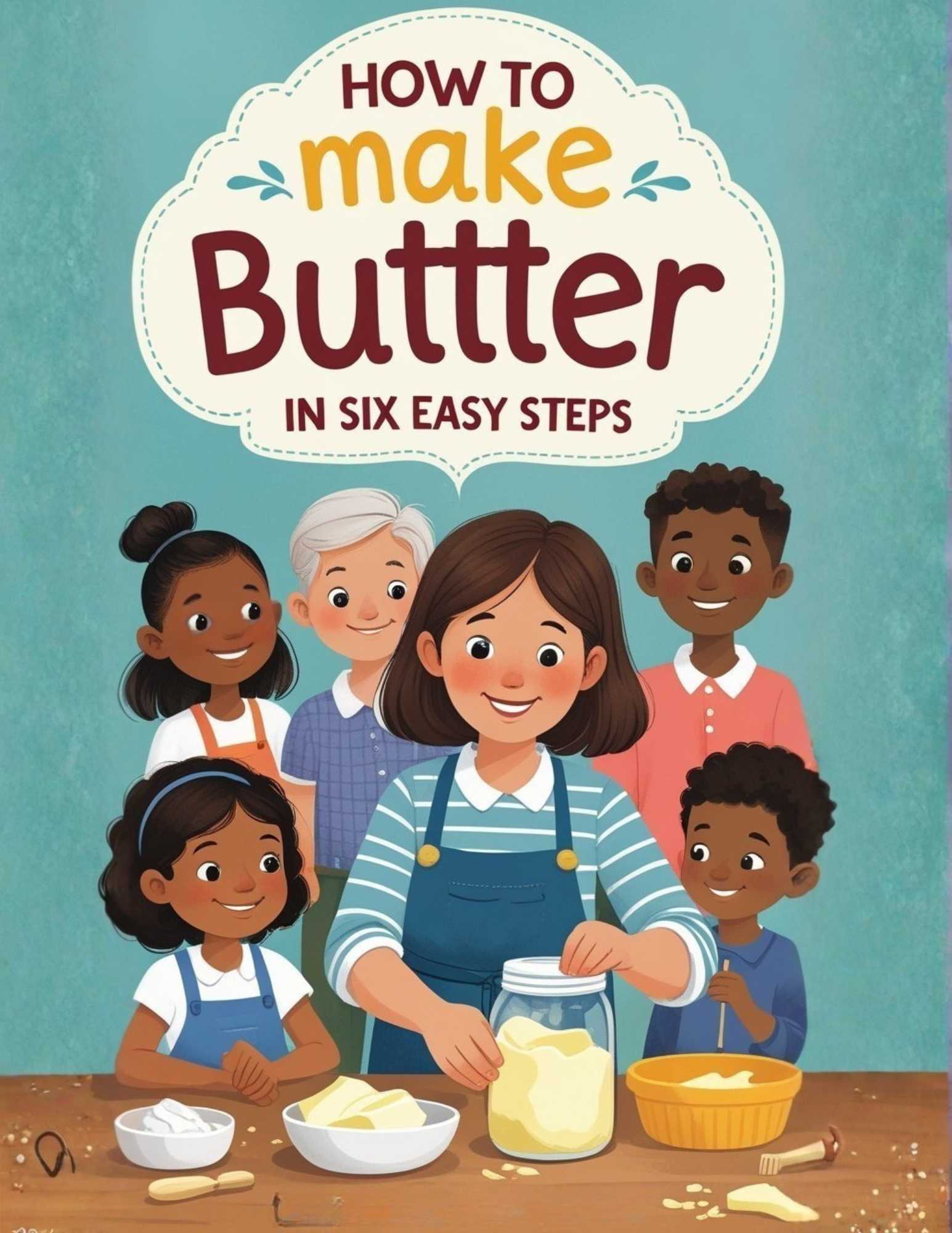 How to Make Butter (US Letter) How to Make Butter in Six Easy Steps